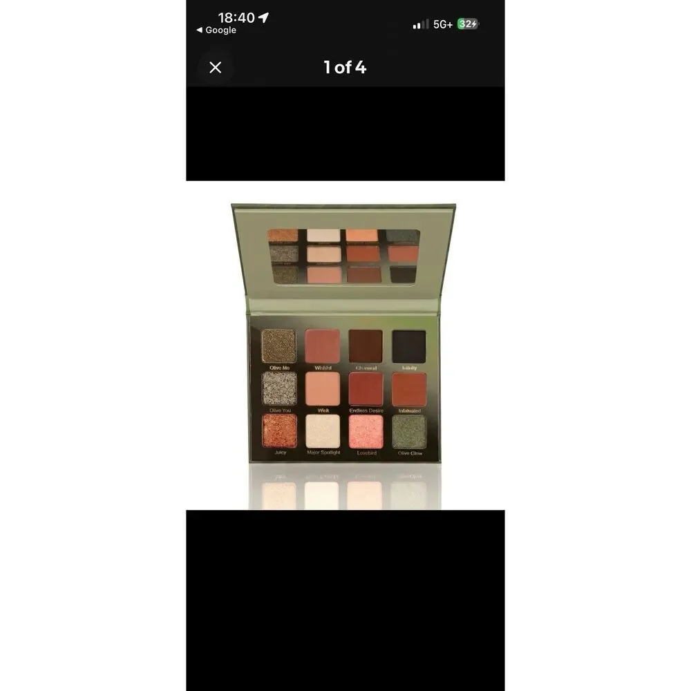 NEW Violet Voss Eyeshadow Palette Olive You Forever 12 Shades Pressed Powder